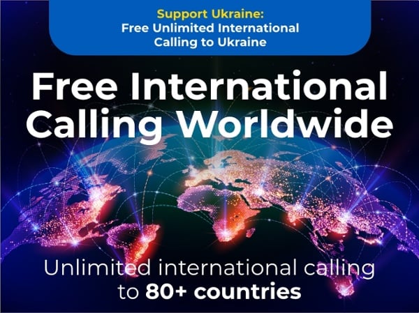 free unlimited international call